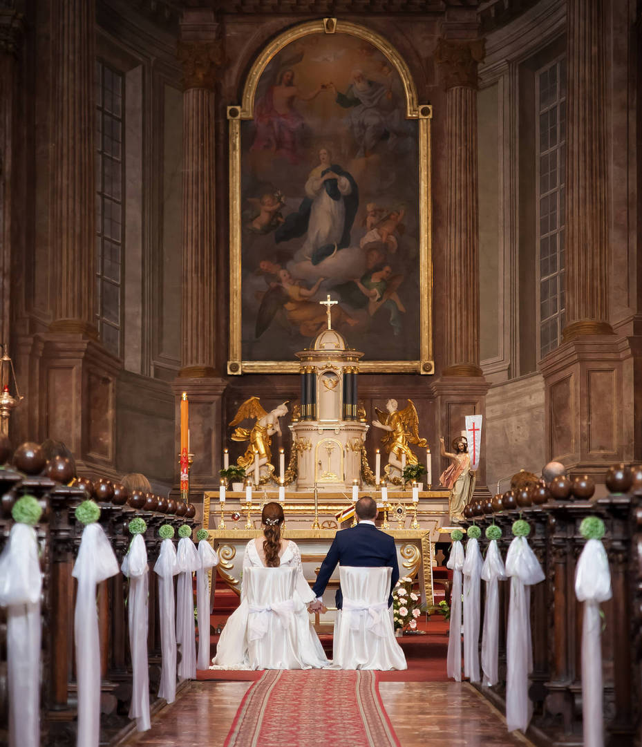 svadba v kostole